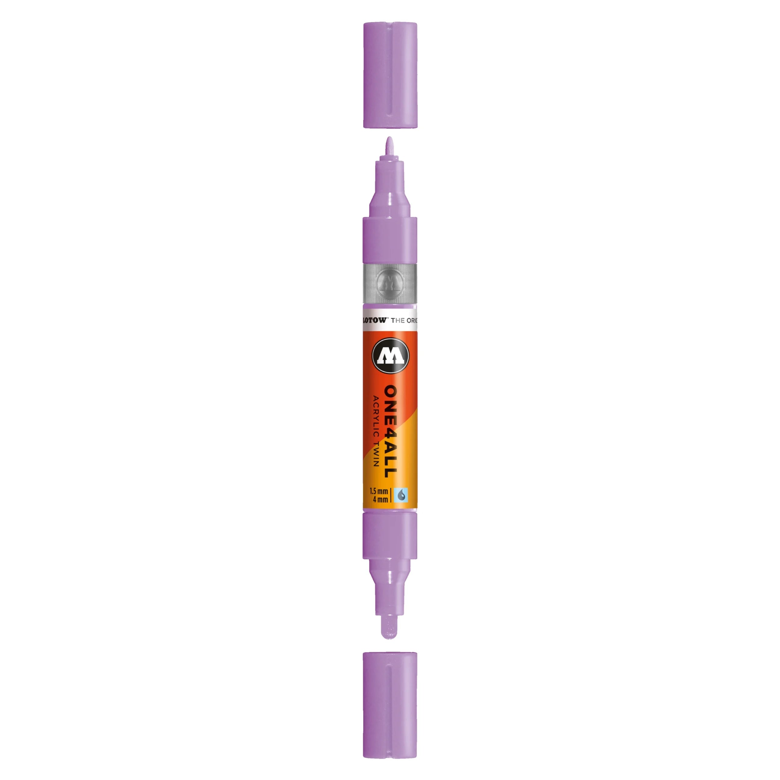 Molotow ONE4ALL Acrylic TWIN Marker (1.5-4mm) - Lavender image