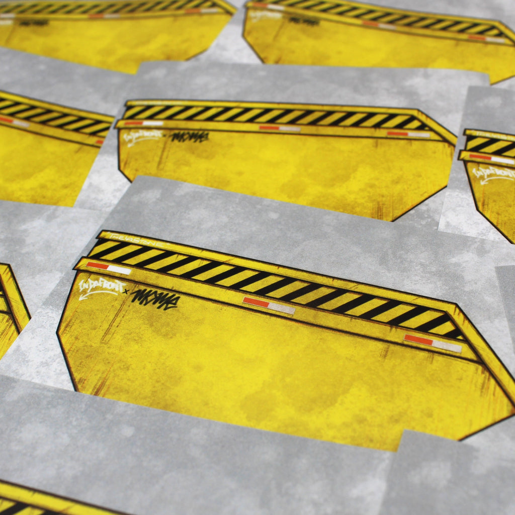 Yellow Container Stickers (50 pcs.) image 5
