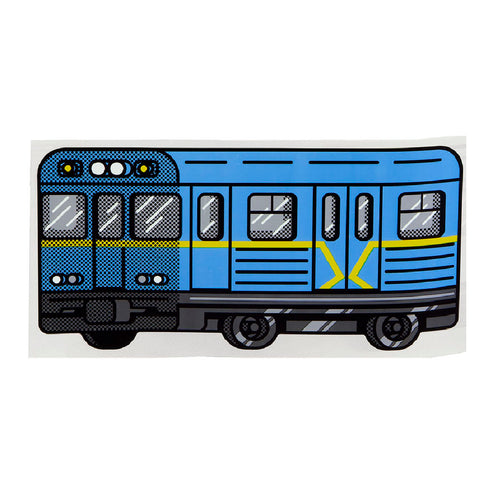 FLUX System Stickers Kyiv Metro (50 pcs.) image 0