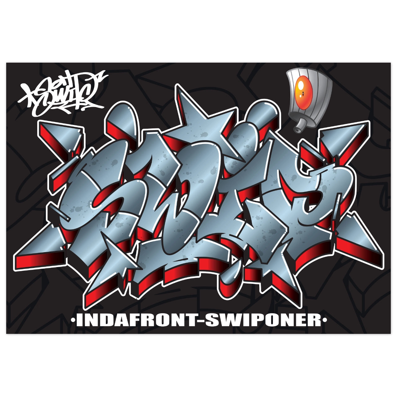 Swiponer Vinyl Stickers - Limited Edition (10 pcs.) image 0