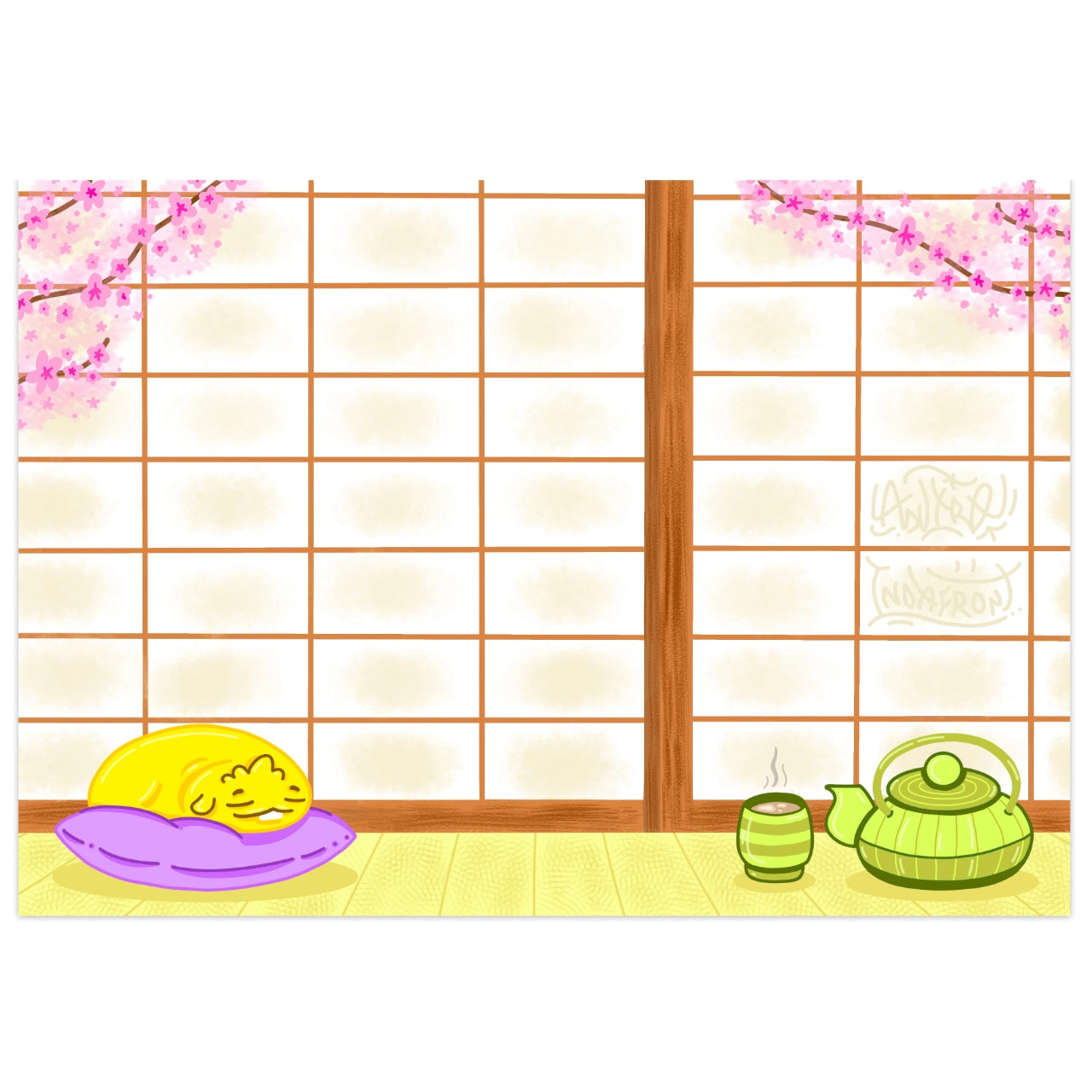 Chill Asiatic Vibes Stickers (50 pcs.) image 0