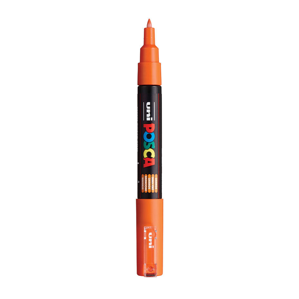 Posca PC-1MC Acrylic Marker (Extra Fine) - Orange image