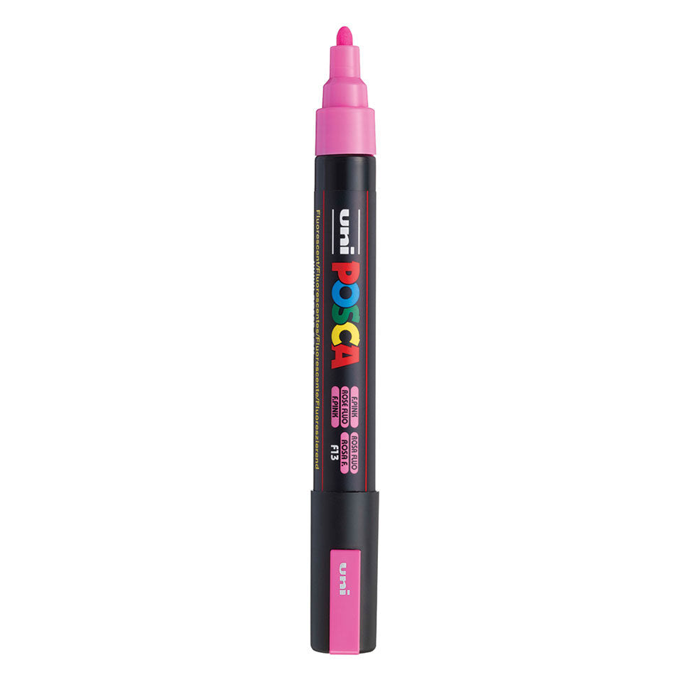 Posca PC-5M Acrylic Marker (Medium) - Fluo Pink image