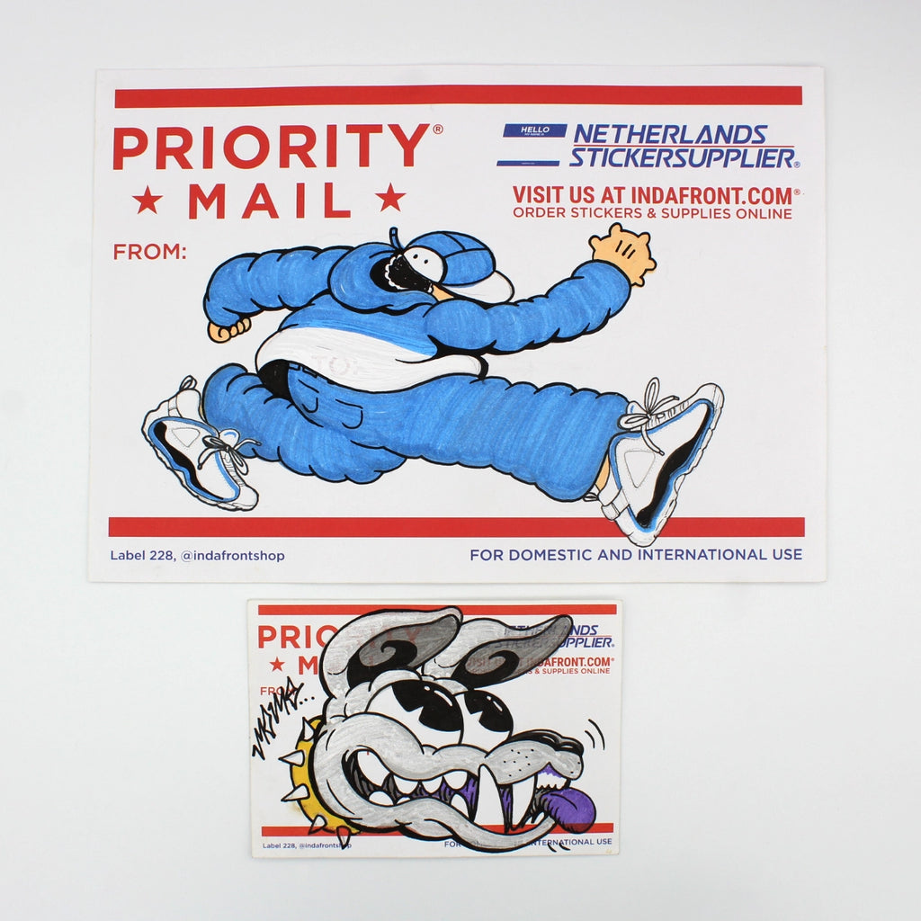 Priority Mail Stickers XL (A5) image 2