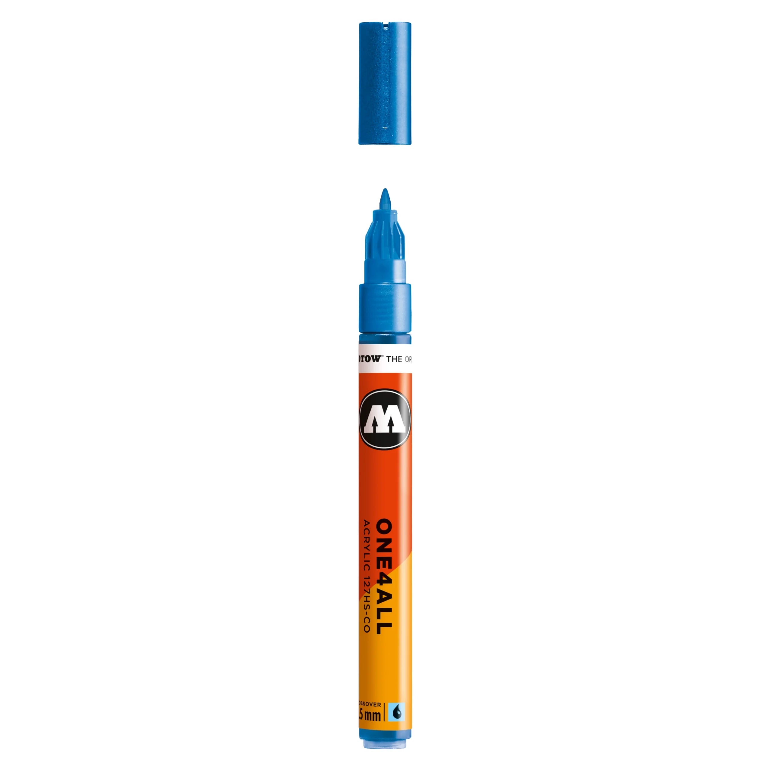 Molotow ONE4ALL 127HS-CO Acrylic Marker (1,5mm) - Metallic Blue image