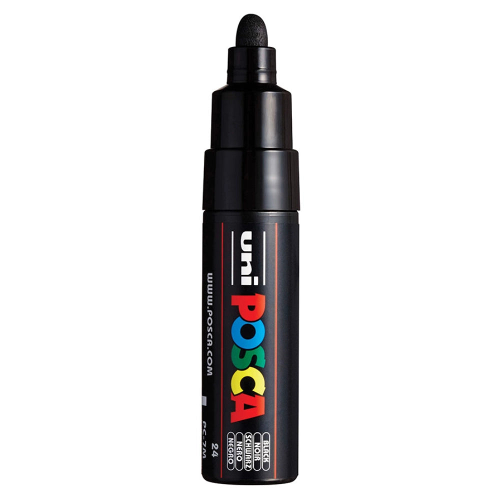 Posca PC-7M Acrylic Marker (5mm) - Black image