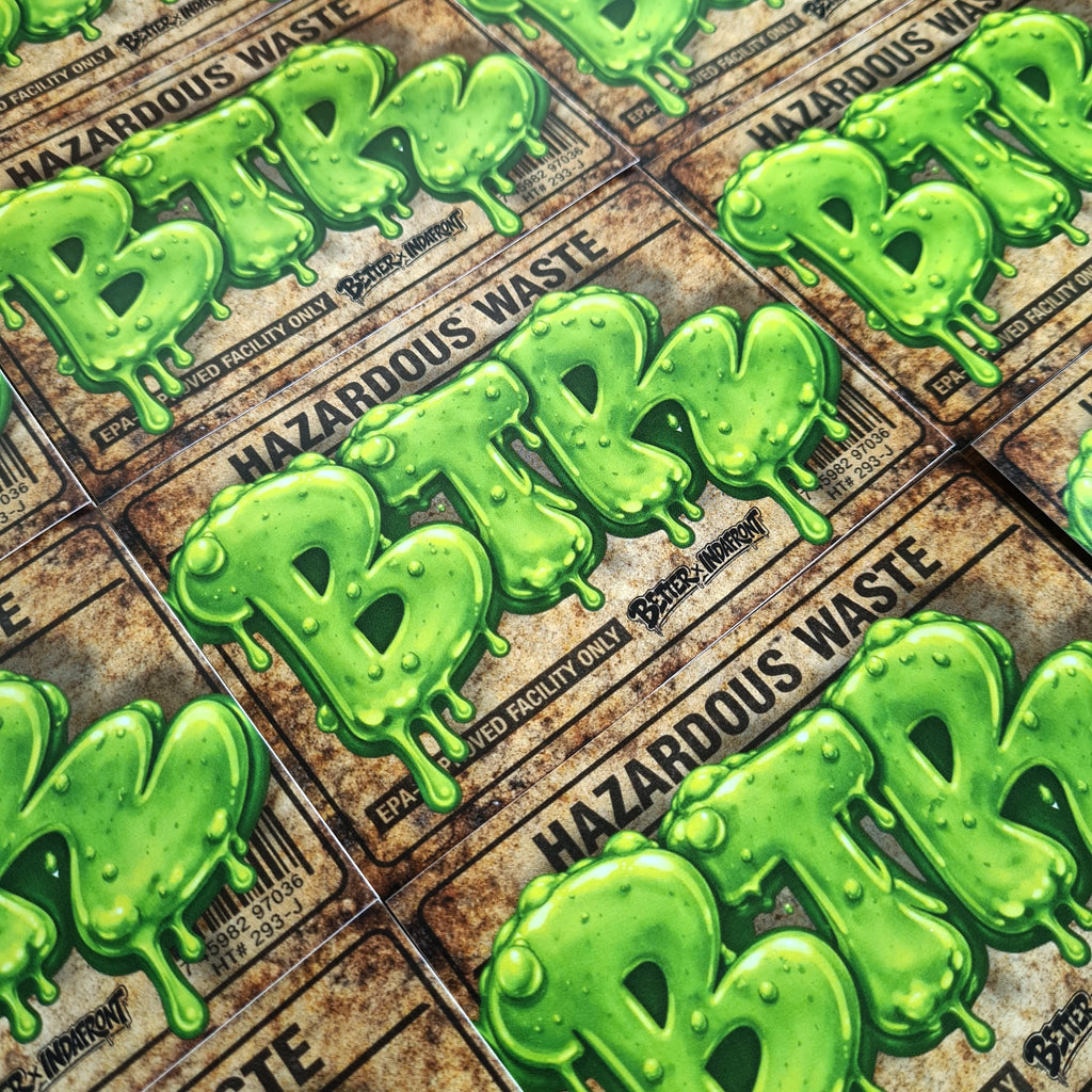 Better Slime Vinyl Stickers - Limited Edition (10 pcs.) image 1