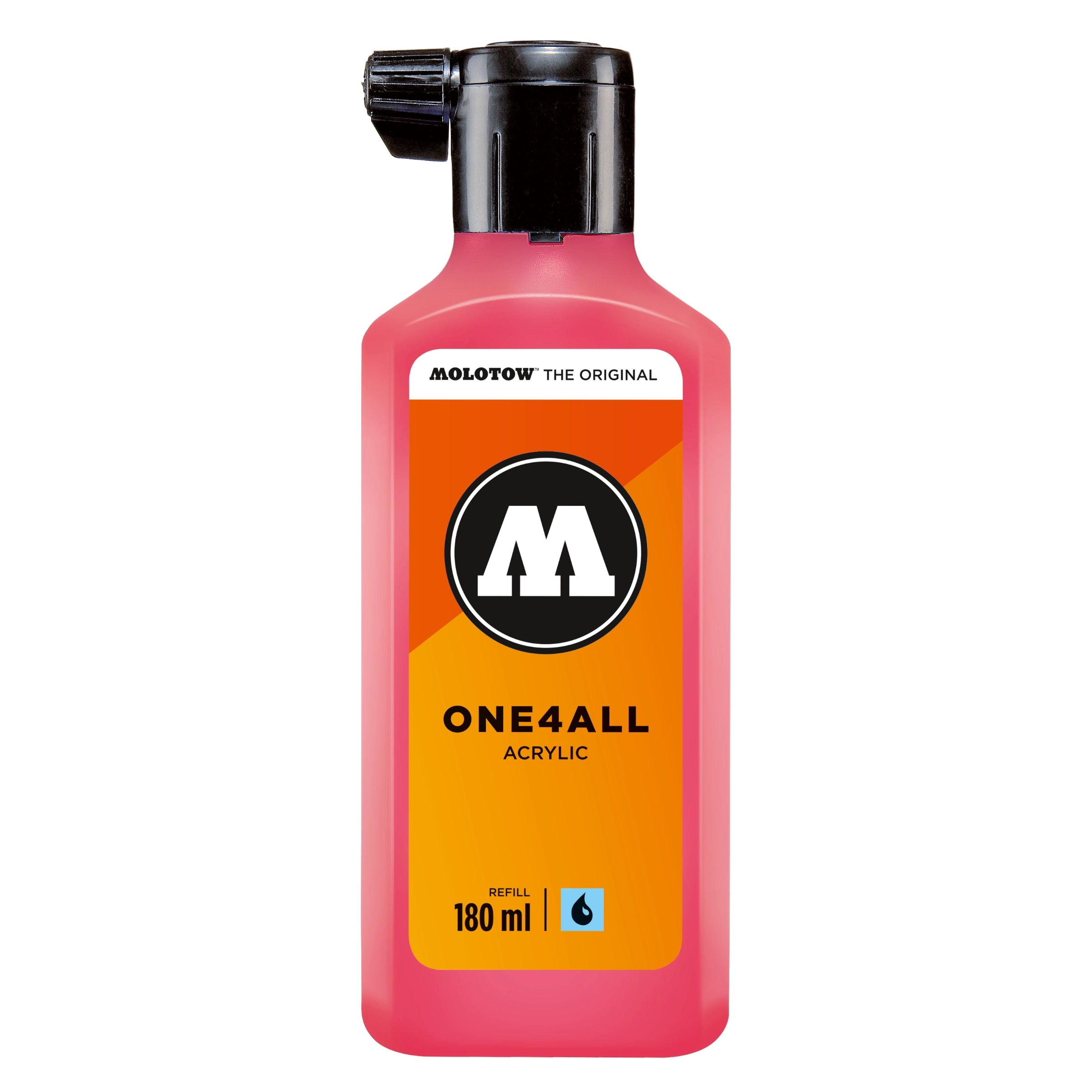 Molotow ONE4ALL Refill (180ml) - Neon Red Fluo image