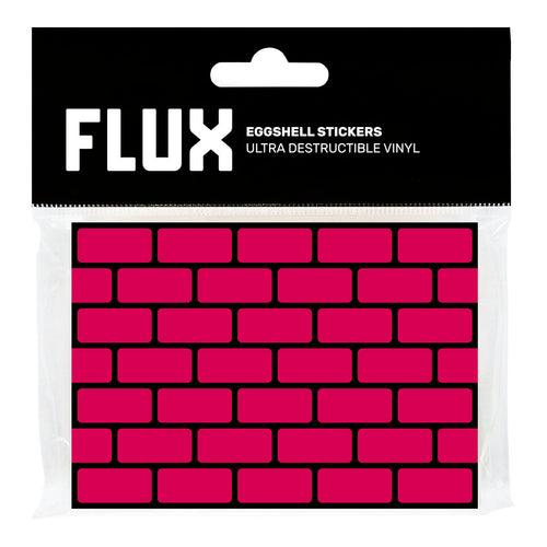 FLUX Egg Shell Stickers Bricks Magenta (50 pcs.) image 0