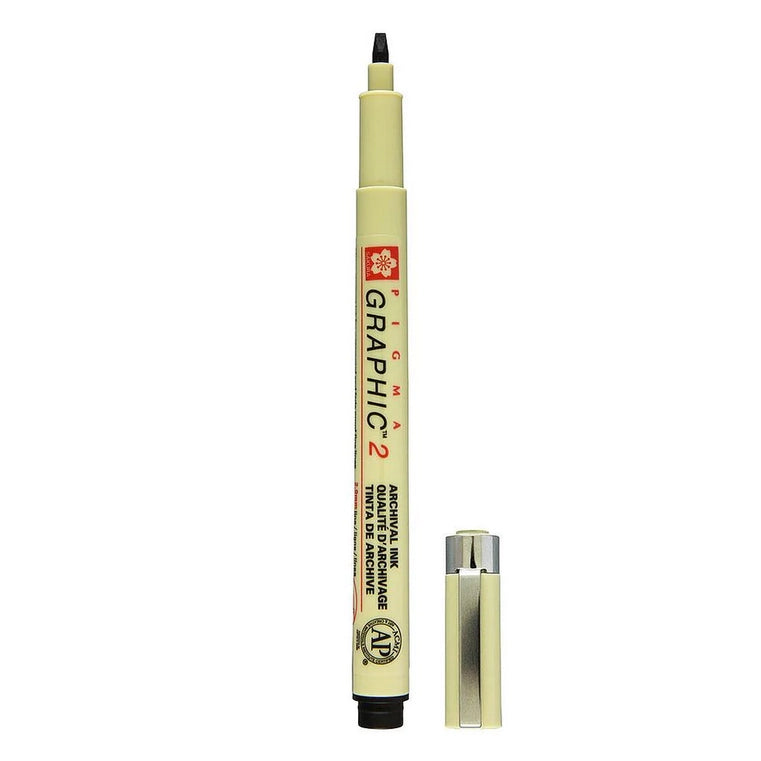 Sakura Pigma Graphic Pen 2 (2mm) image 0