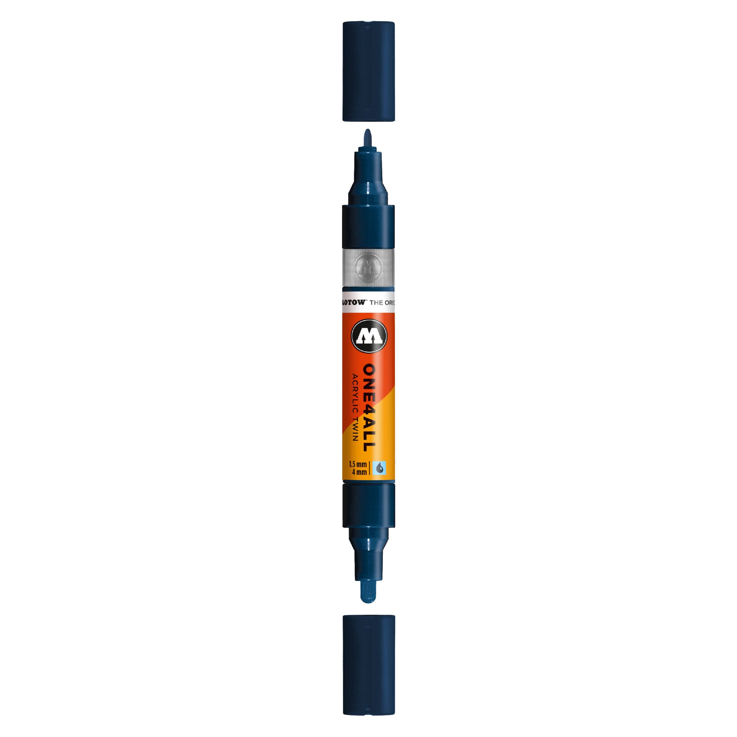 Molotow ONE4ALL Acrylic TWIN Marker (1.5-4mm) - Petrol image
