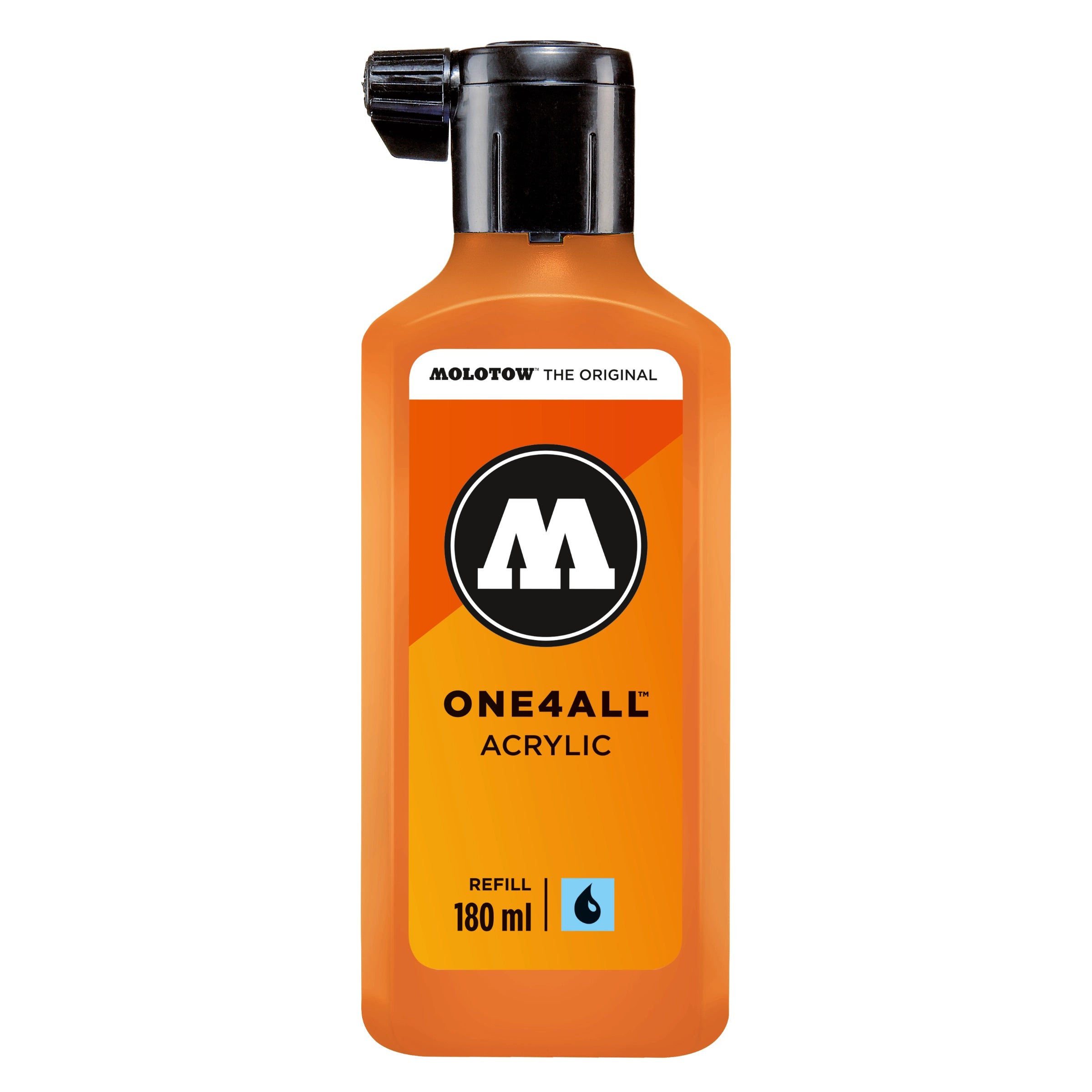 Molotow ONE4ALL Refill (180ml) - Neon Orange Fluo image