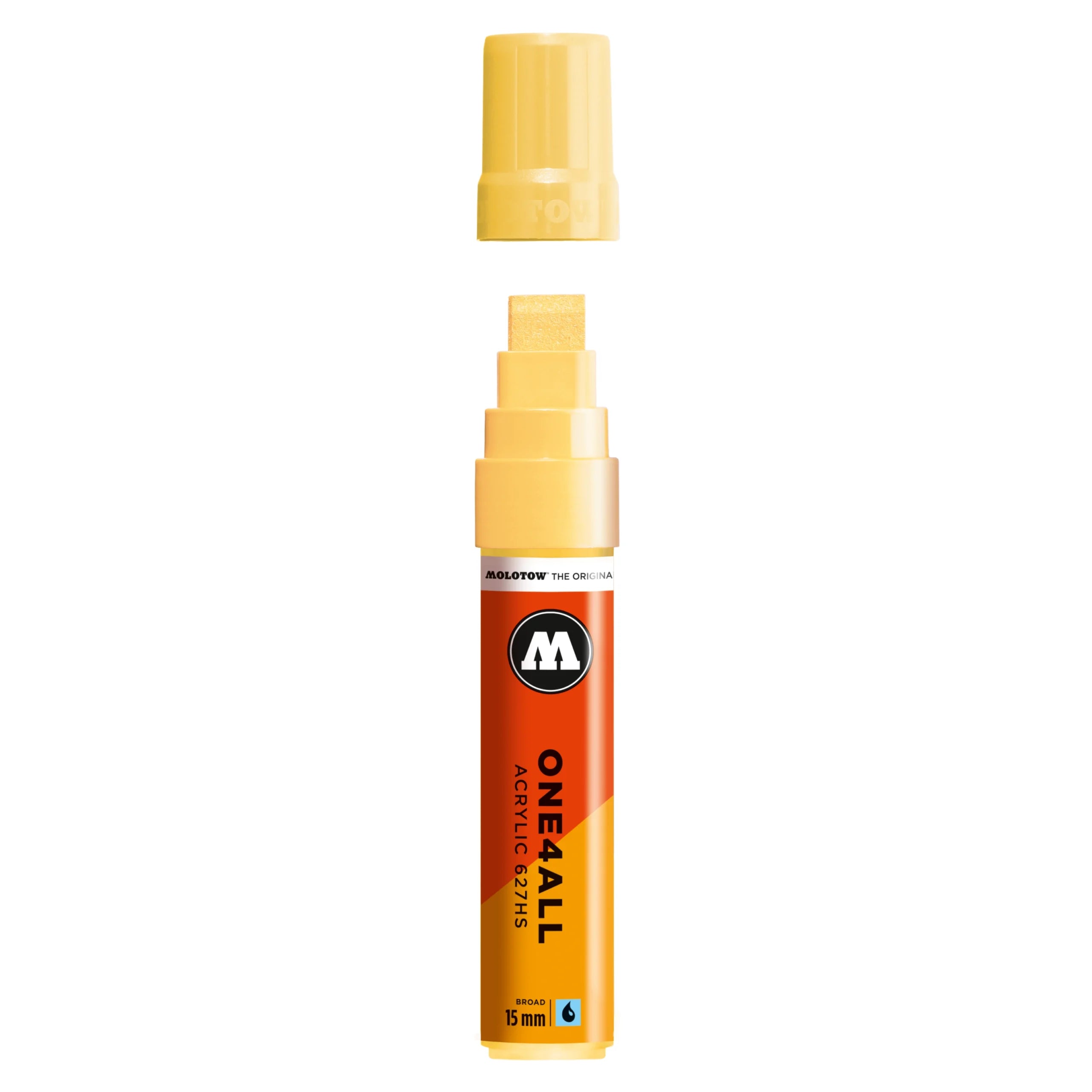 Molotow ONE4ALL 627HS Acrylic Marker (15mm) - Vanilla Pastel image