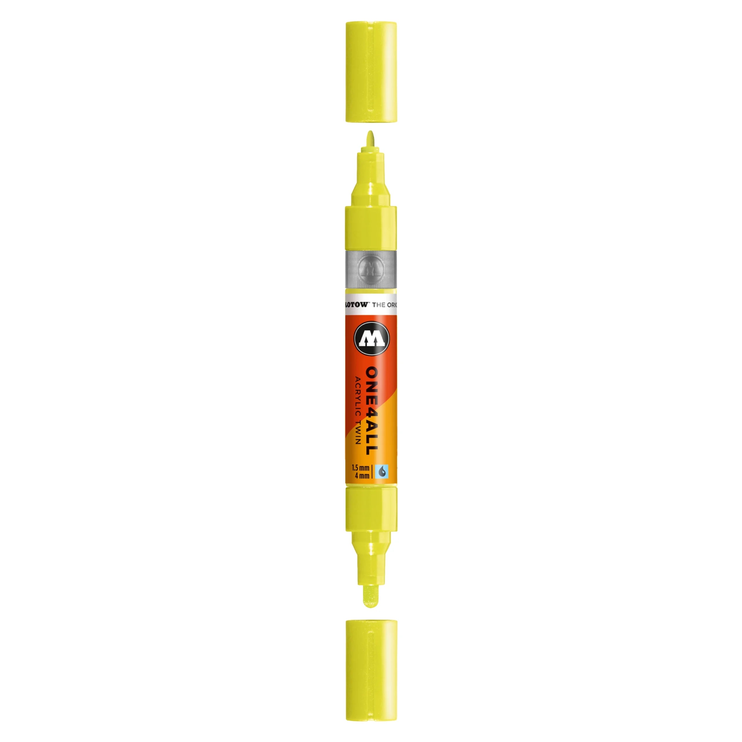 Molotow ONE4ALL Acrylic TWIN Marker (1.5-4mm) - Poison Green image