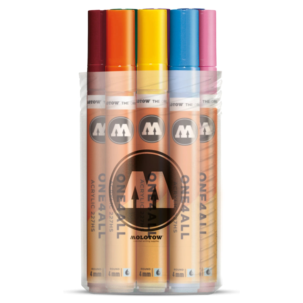 Molotow ONE4ALL 227HS Main Kit I (4mm) (12x) image 0