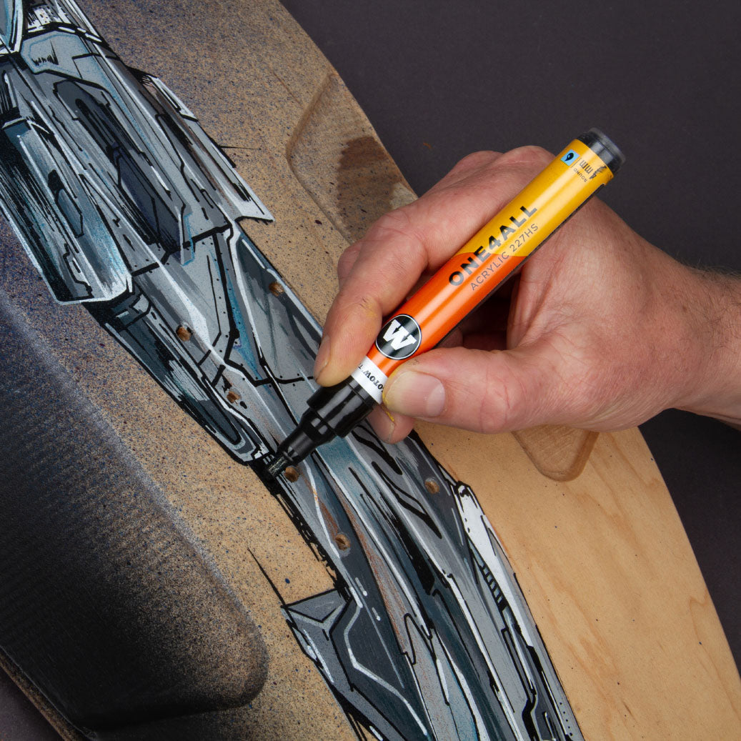 Molotow ONE4ALL 227HS Acrylic Marker (4mm) image 1