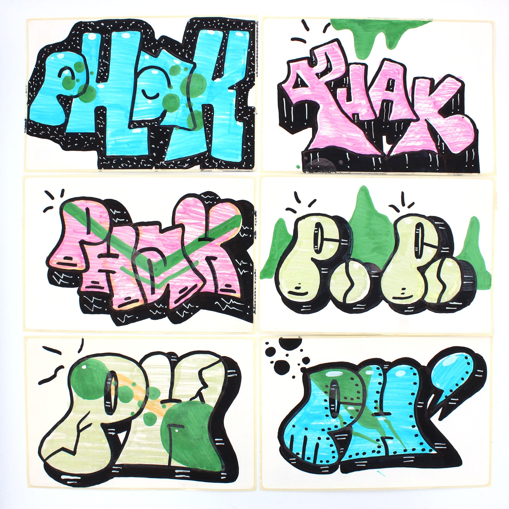 Phak Sticker Pack - Pastel image