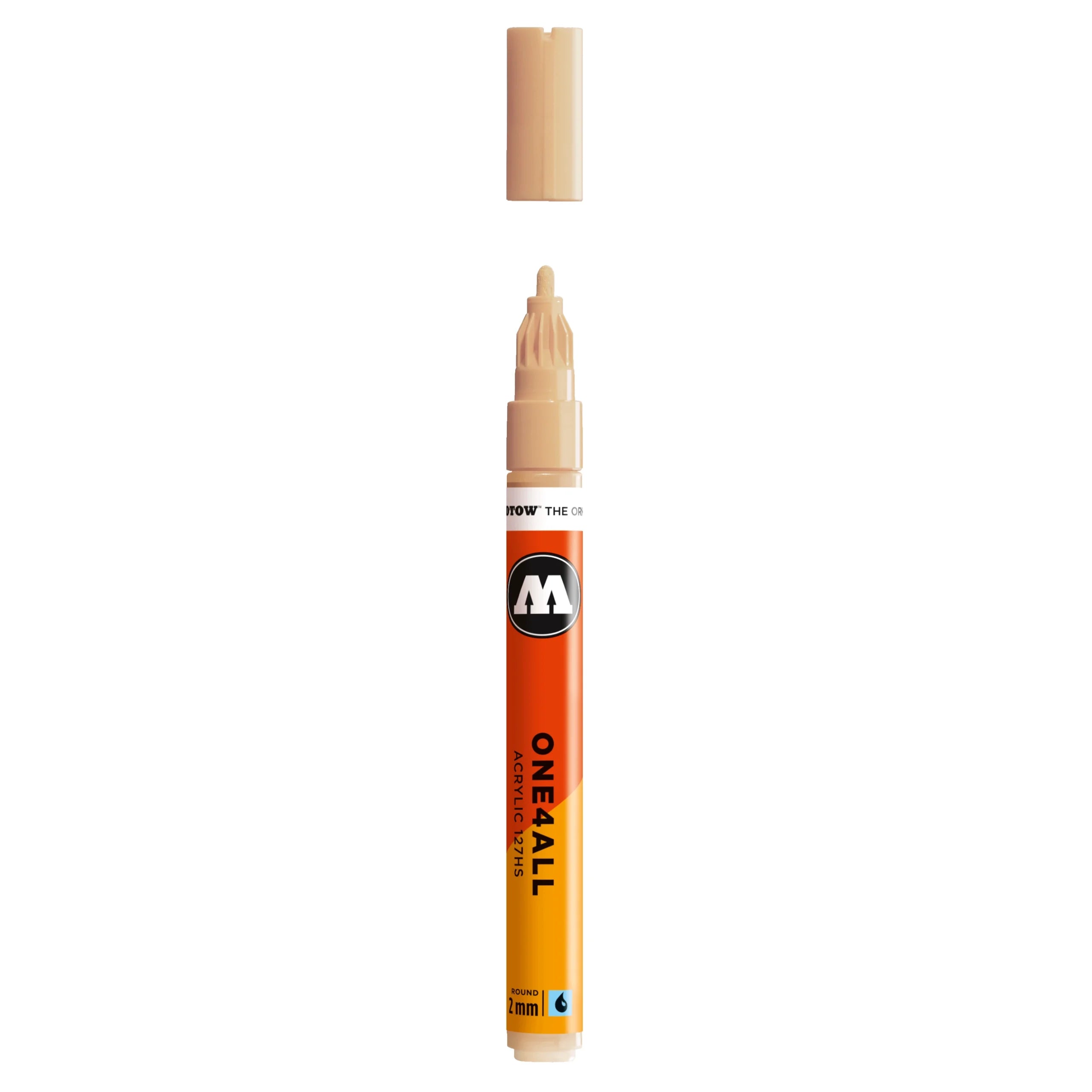 Molotow ONE4ALL 127HS Acrylic Marker (2mm) - Sand image