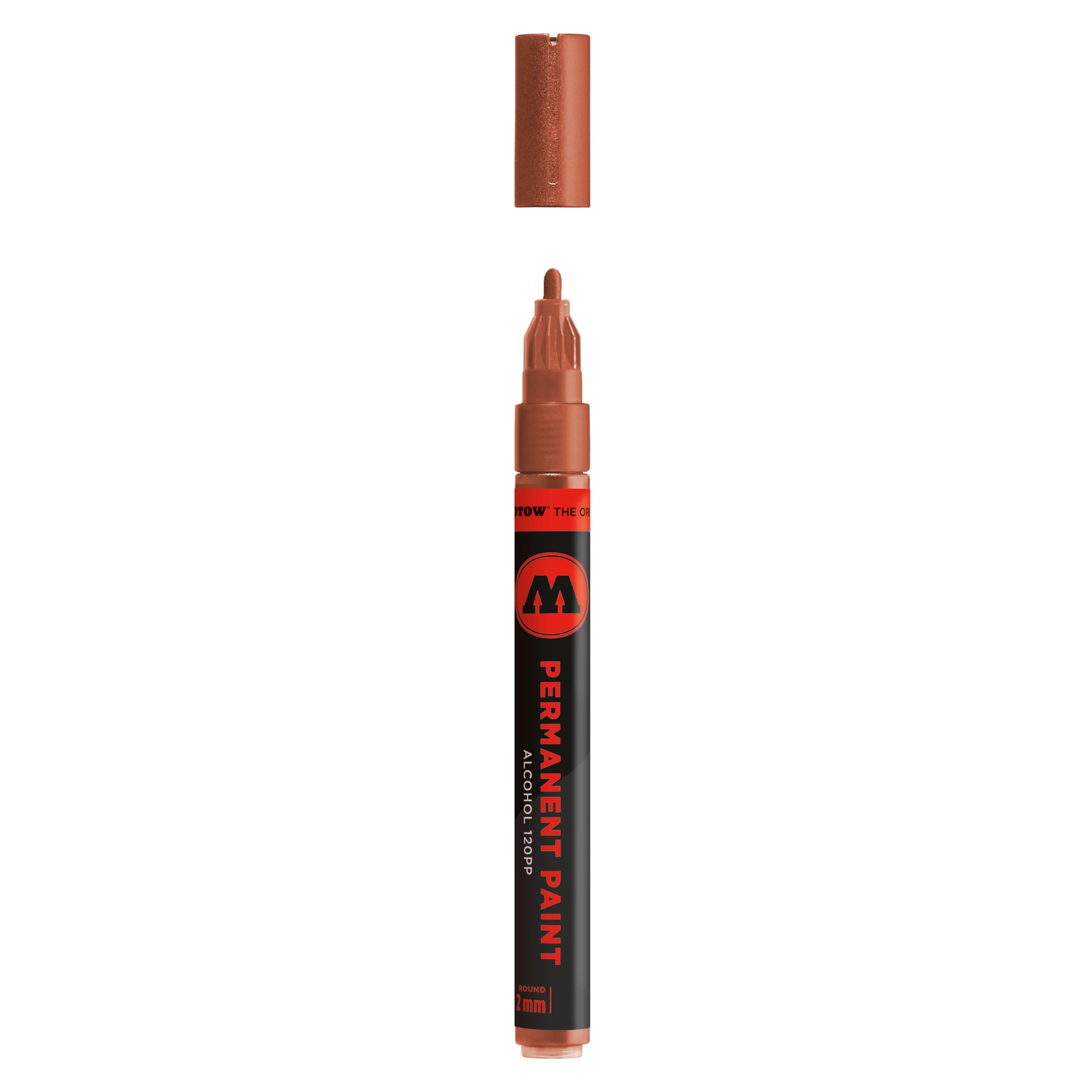 Molotow Permanent Paint 120PP Alcohol Marker (2mm) - Metallic Copper image