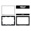 Indafront Stickers Combi Pack - Black