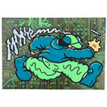 Mome Runner Boy Hand-Drawn Sticker - Circuit Board