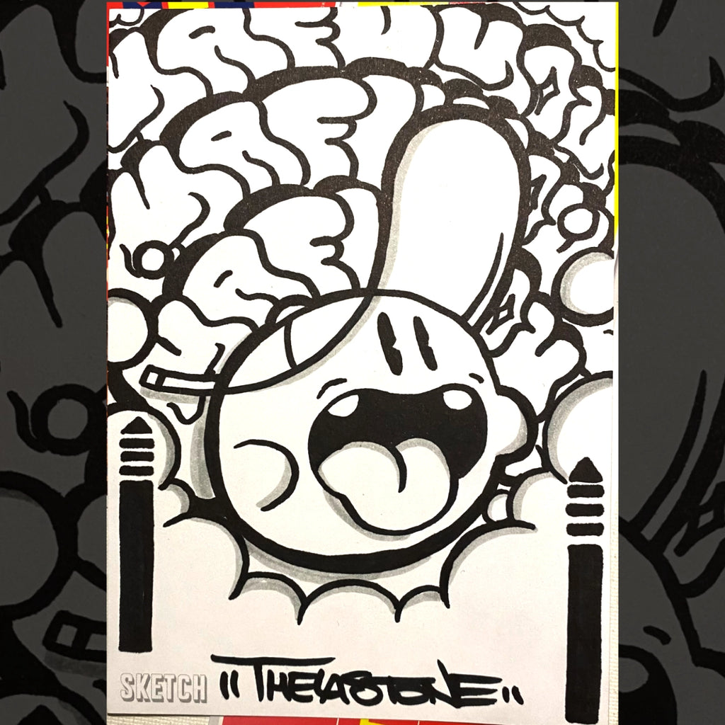 Indafront SKETCH Paper Stickers A6 (50 pcs.)
