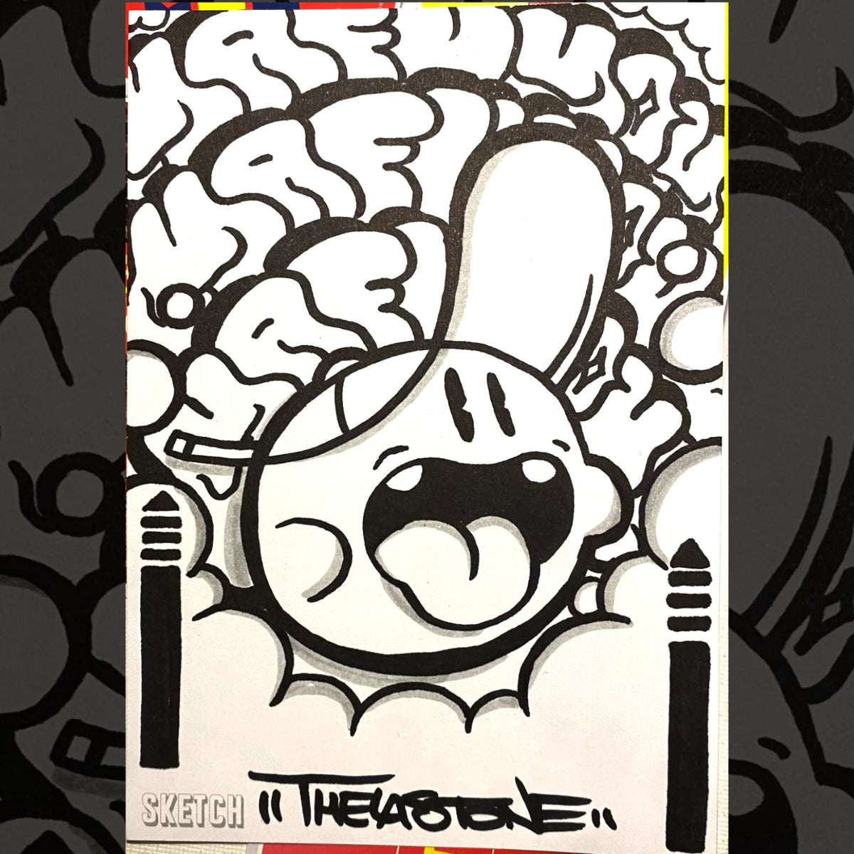 Indafront SKETCH Paper Stickers A6 (50 pcs.)