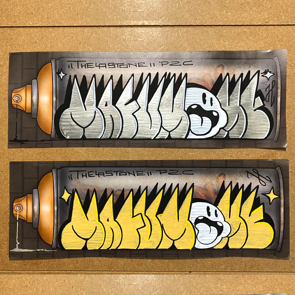 Indafront Spray Can Stickers (25 pcs.) image 1