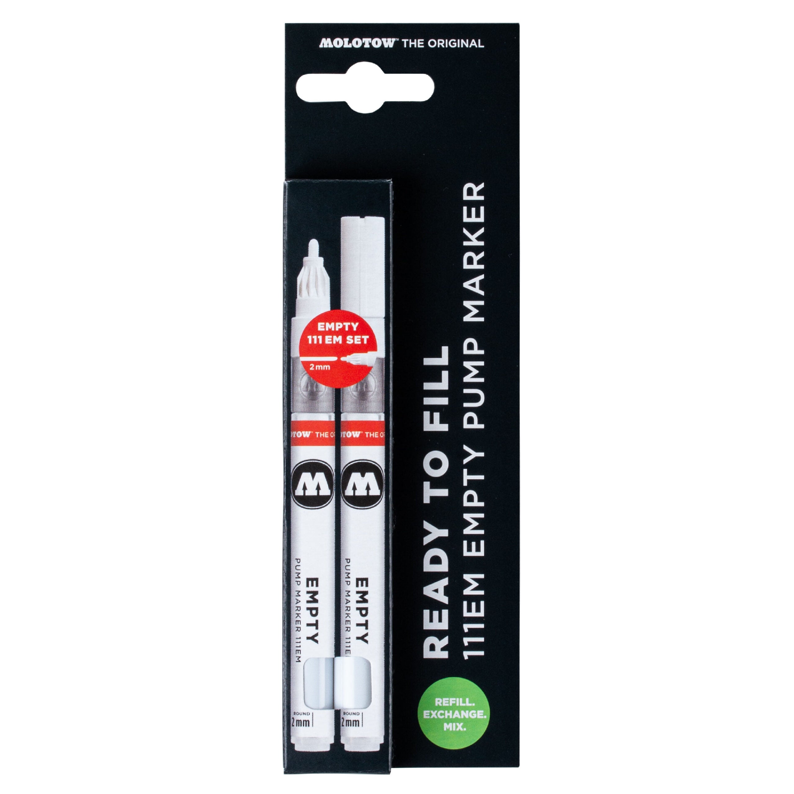 Molotow 111EM Empty Marker Set (2mm) image 0