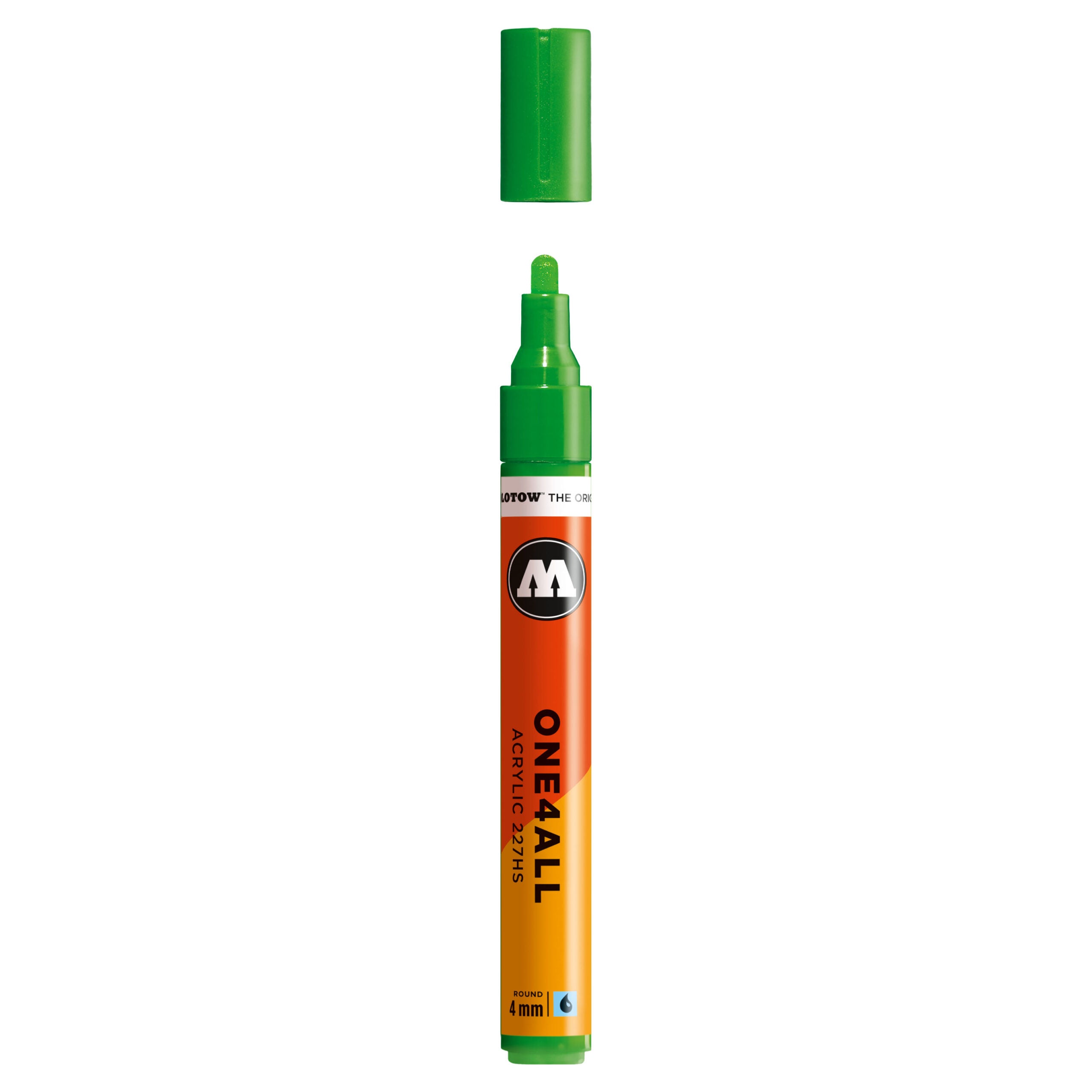 Molotow ONE4ALL 227HS Acrylic Marker (4mm) - Kacao77 Green image