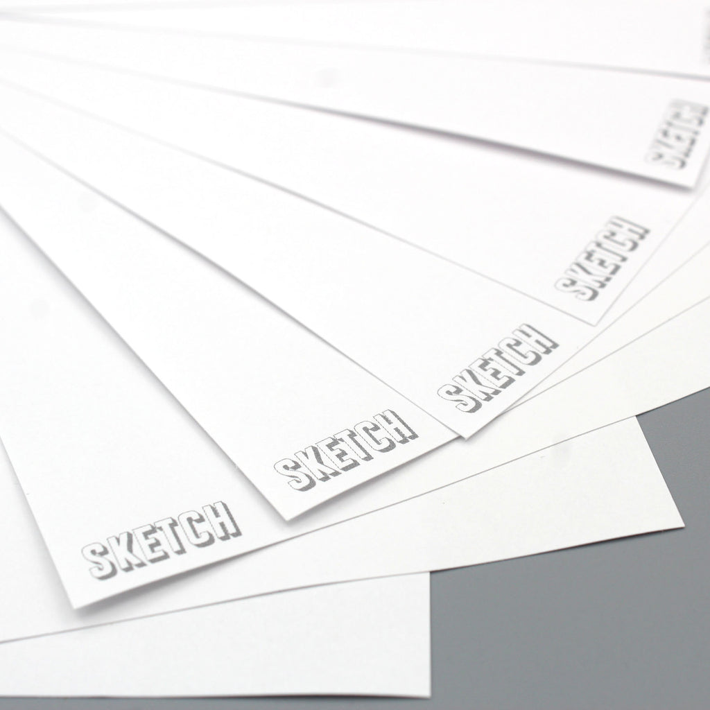 Indafront SKETCH Paper Stickers A6 (50 pcs.) image 3