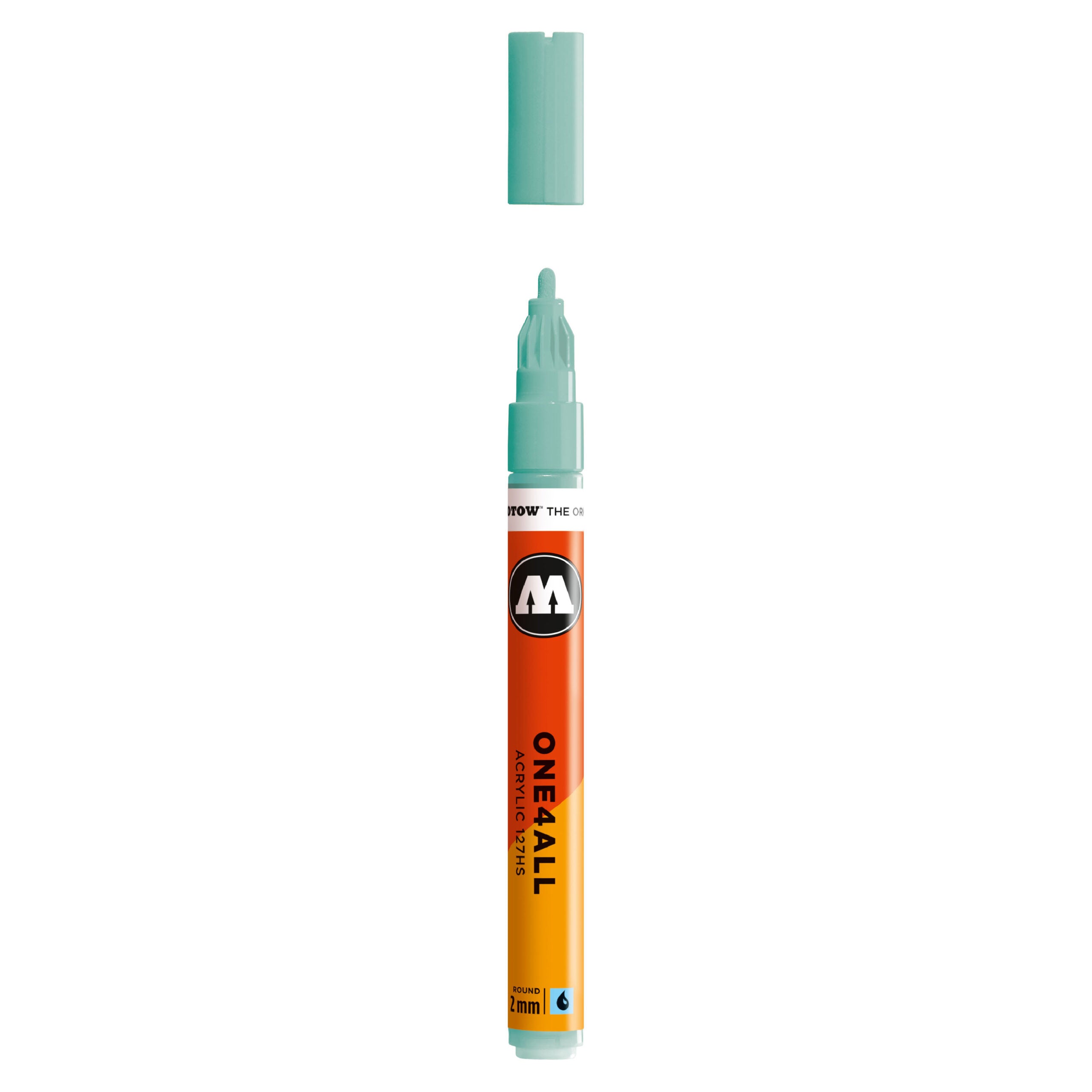 Molotow ONE4ALL 127HS Acrylic Marker (2mm) - Lago Blue Pastel image