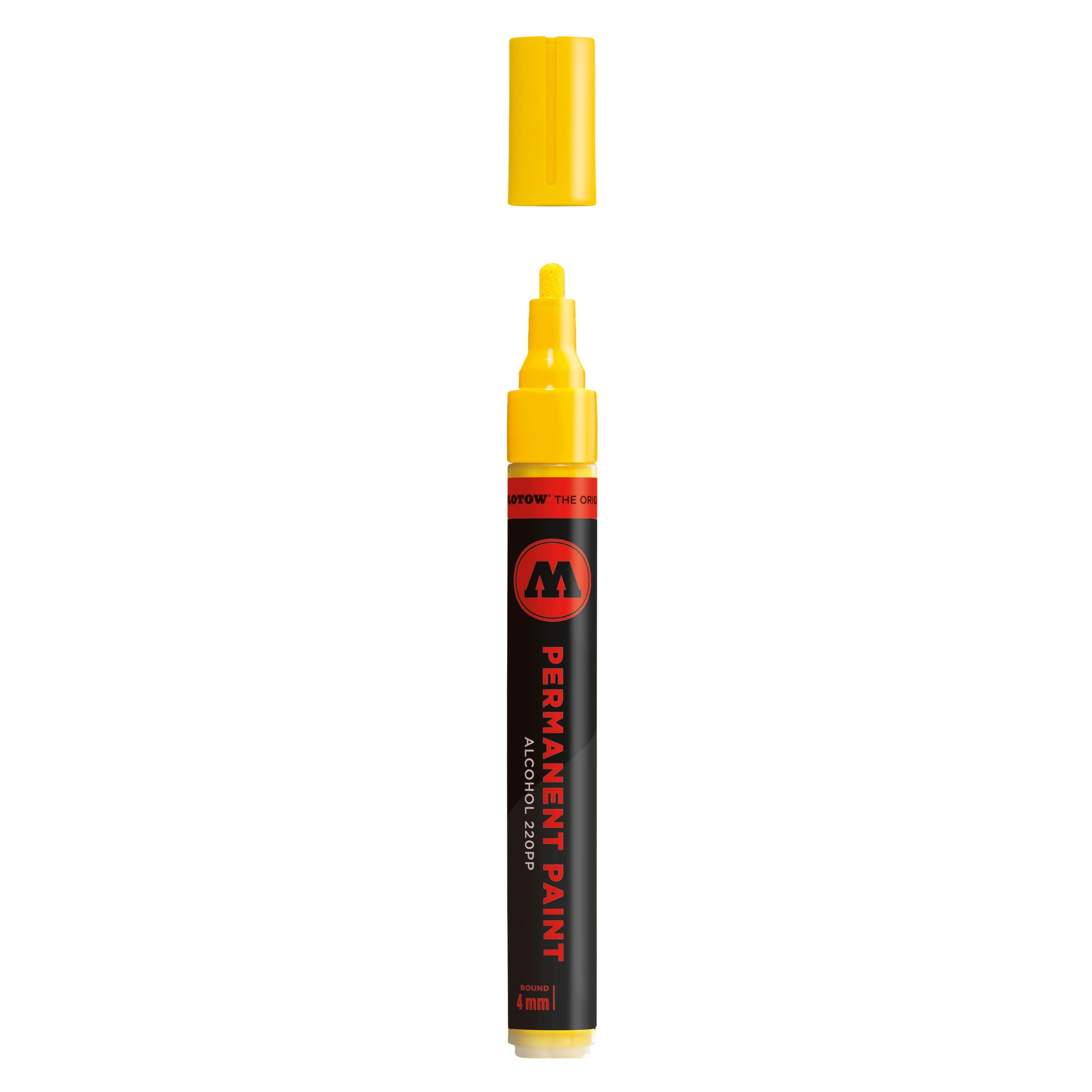 Molotow Permanent Paint 220PP Alcohol Marker (4mm) - Zinc Yellow image