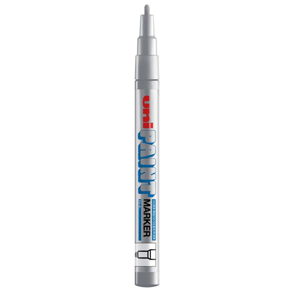 Uni Paint Marker PX-21 (1.2mm) - Silver image