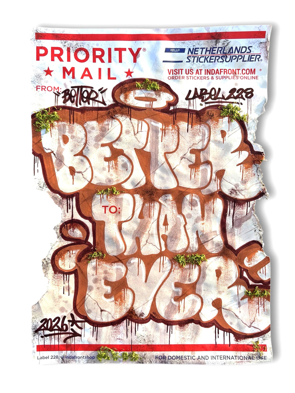 Priority Mail Stickers XXL (A4) image 2