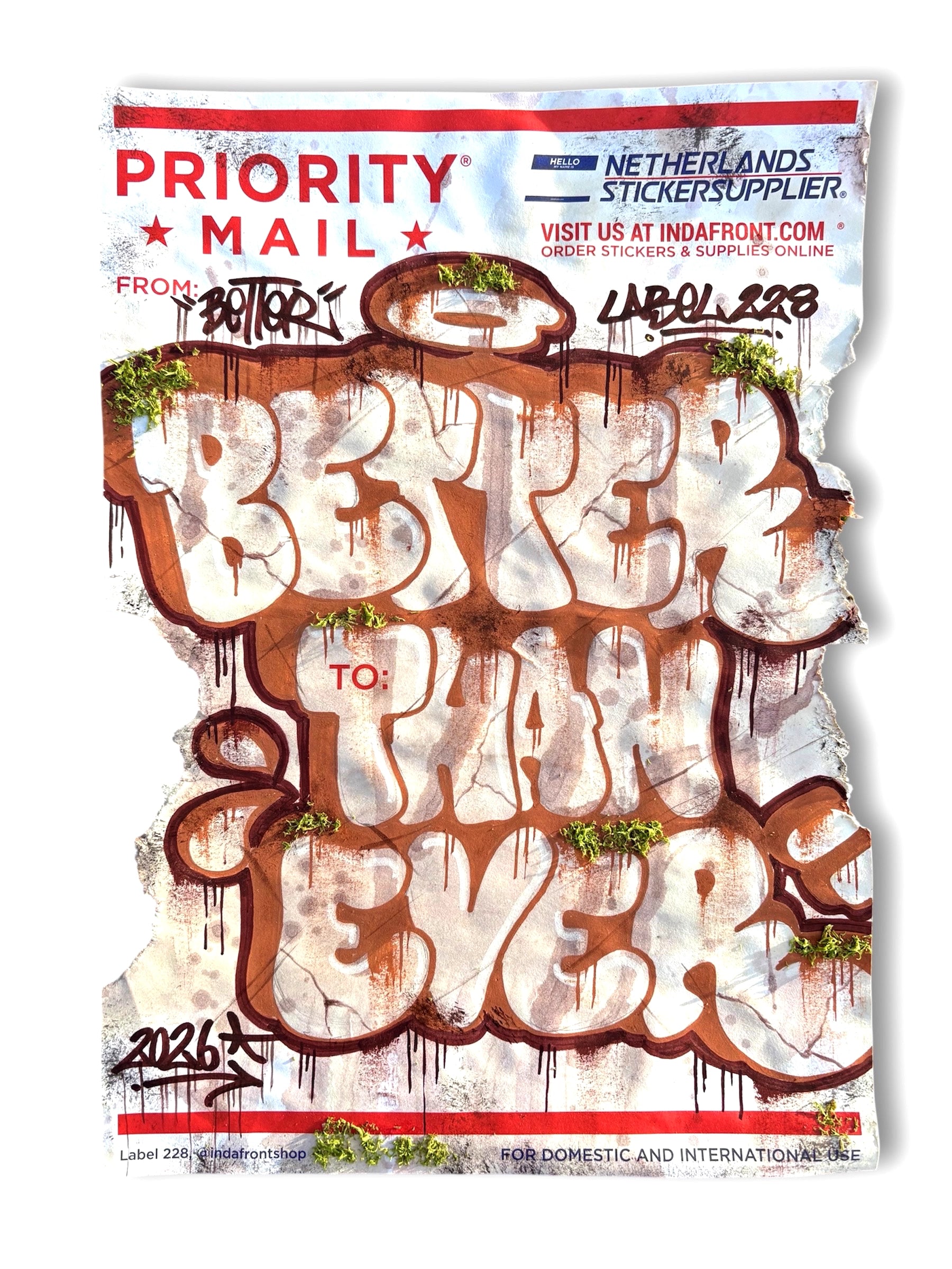Priority Mail Stickers XXL (A4) image 2