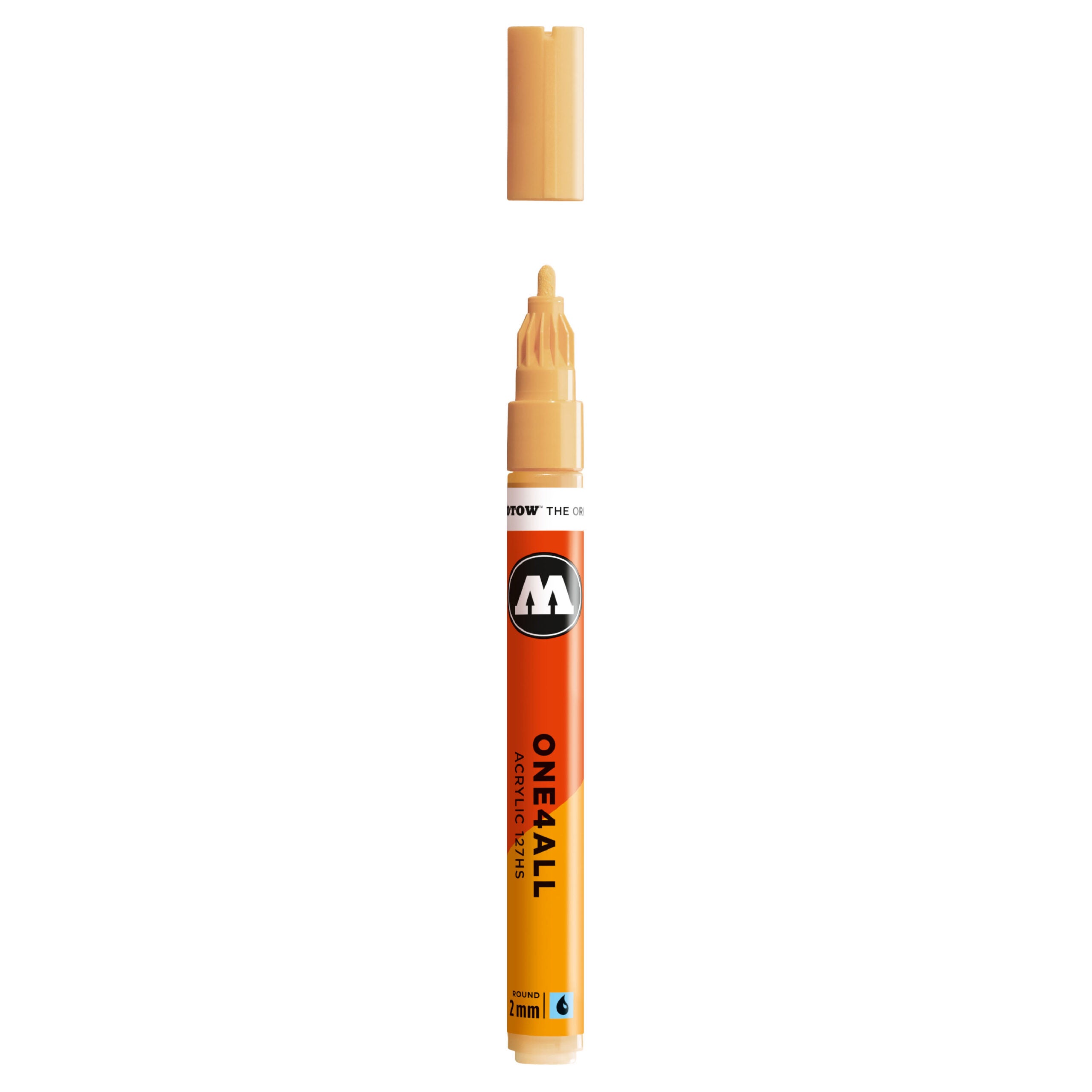 Molotow ONE4ALL 127HS Acrylic Marker (2mm) - Sahara Beige Pastel image