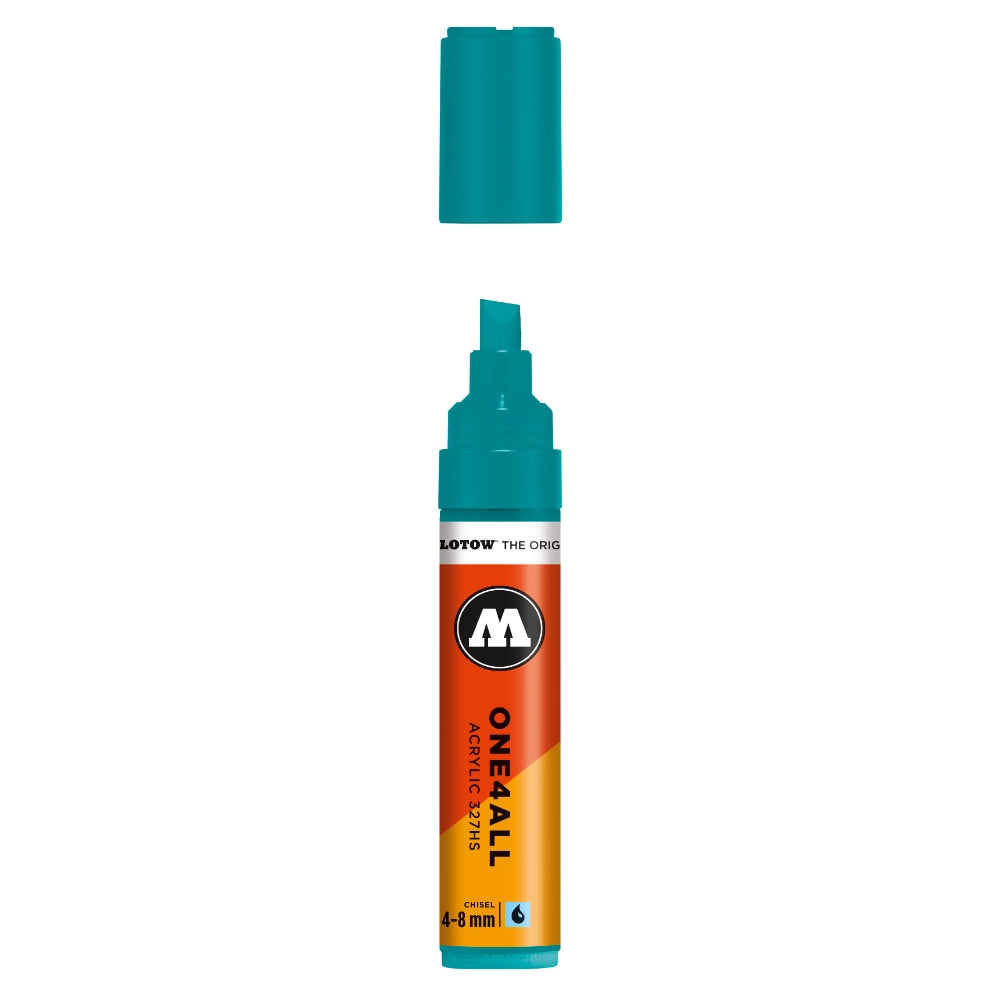Molotow ONE4ALL 327HS Acrylic Marker (4-8mm) - Turquoise image