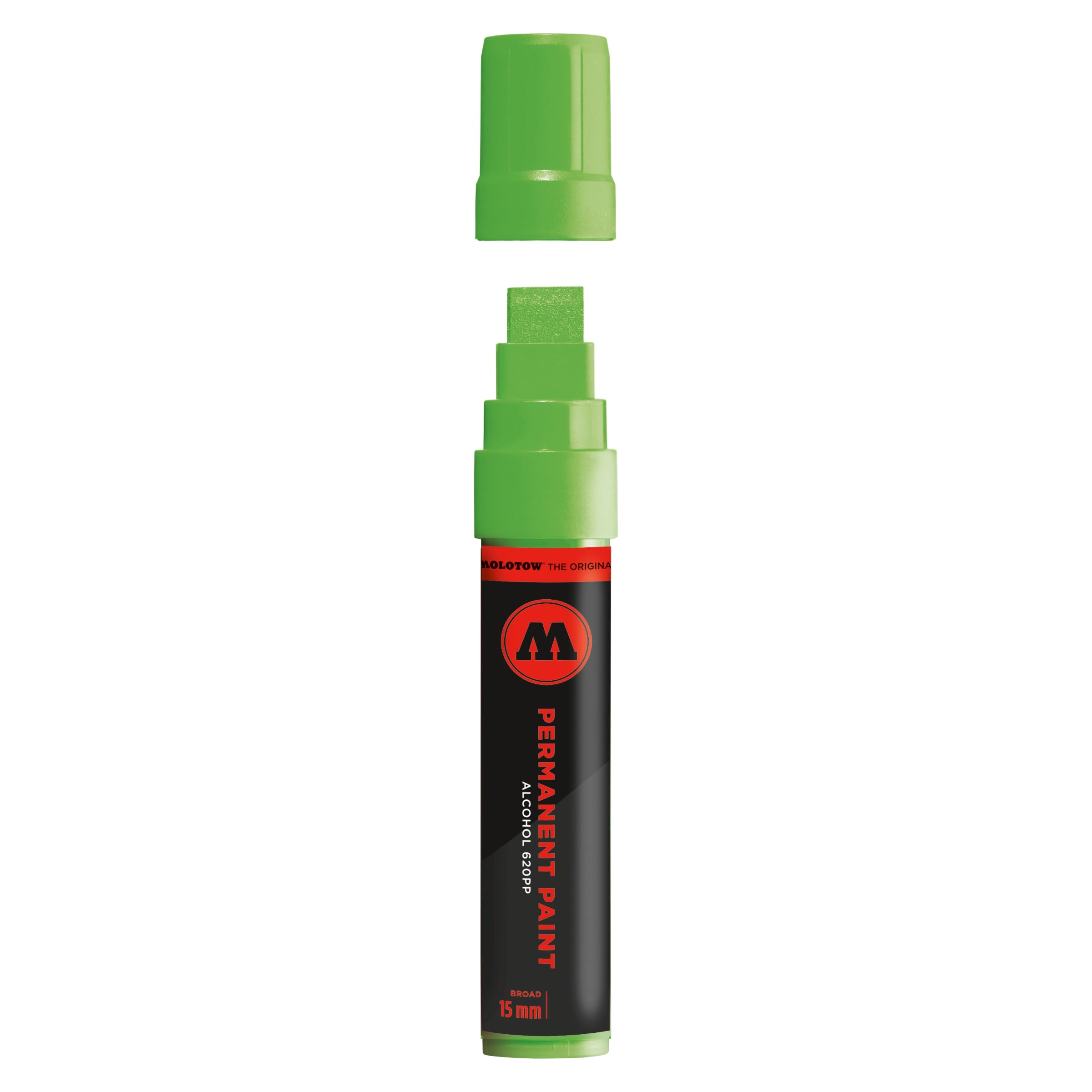 Molotow Permanent Paint 620PP Alcohol Marker (15mm) - Cream Green image