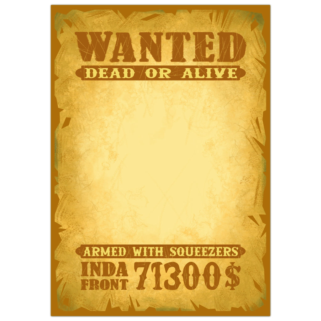 WANTED Stickers A6 (25 pcs.) image 0