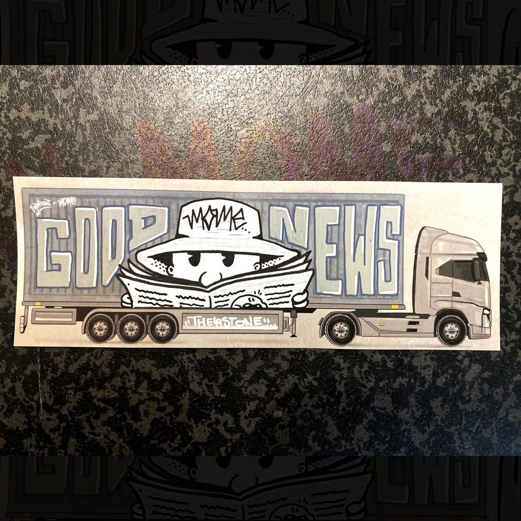 Blue Truck Stickers (25 pcs.) image 1