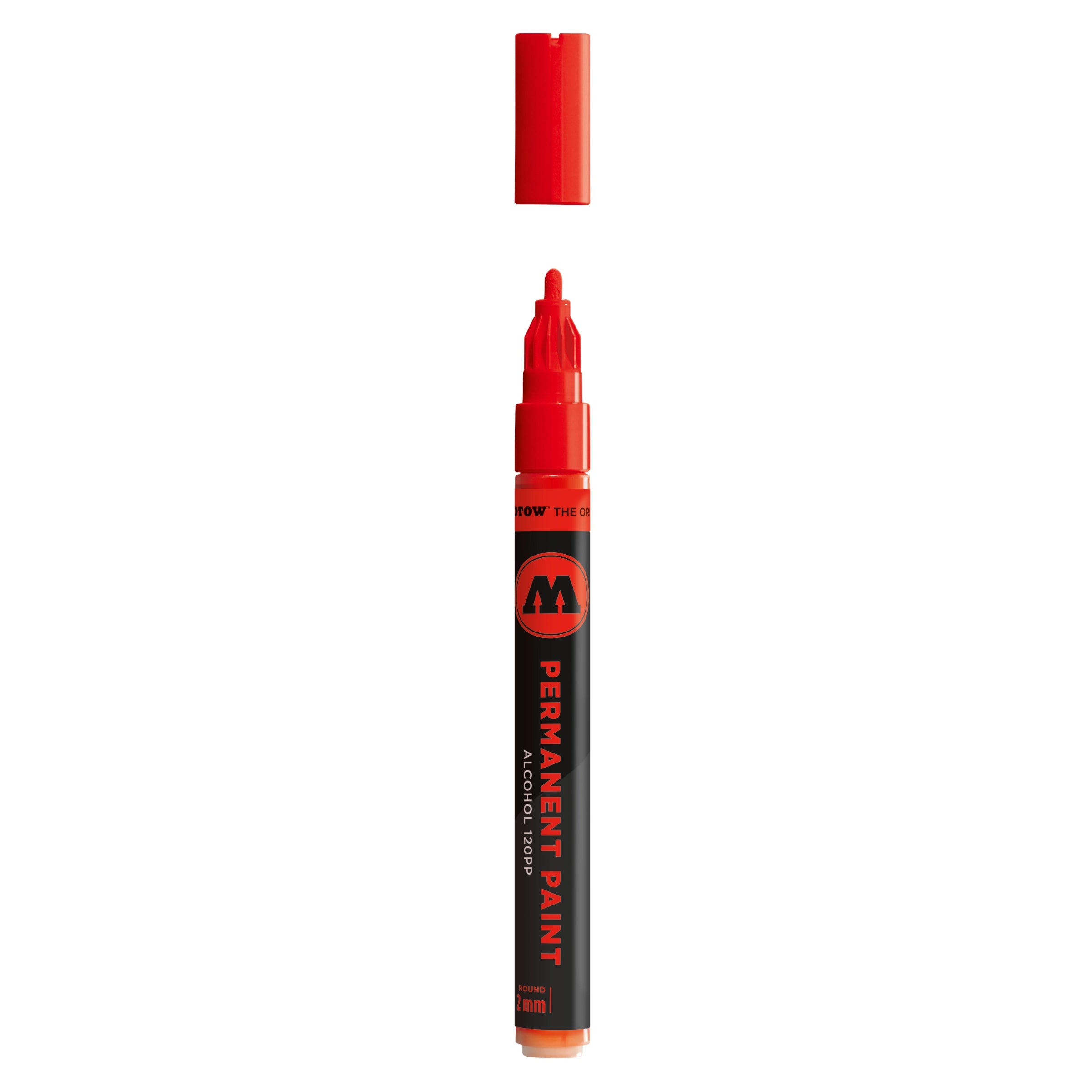 Molotow Permanent Paint 120PP Alcohol Marker (2mm) - Traffic Red image