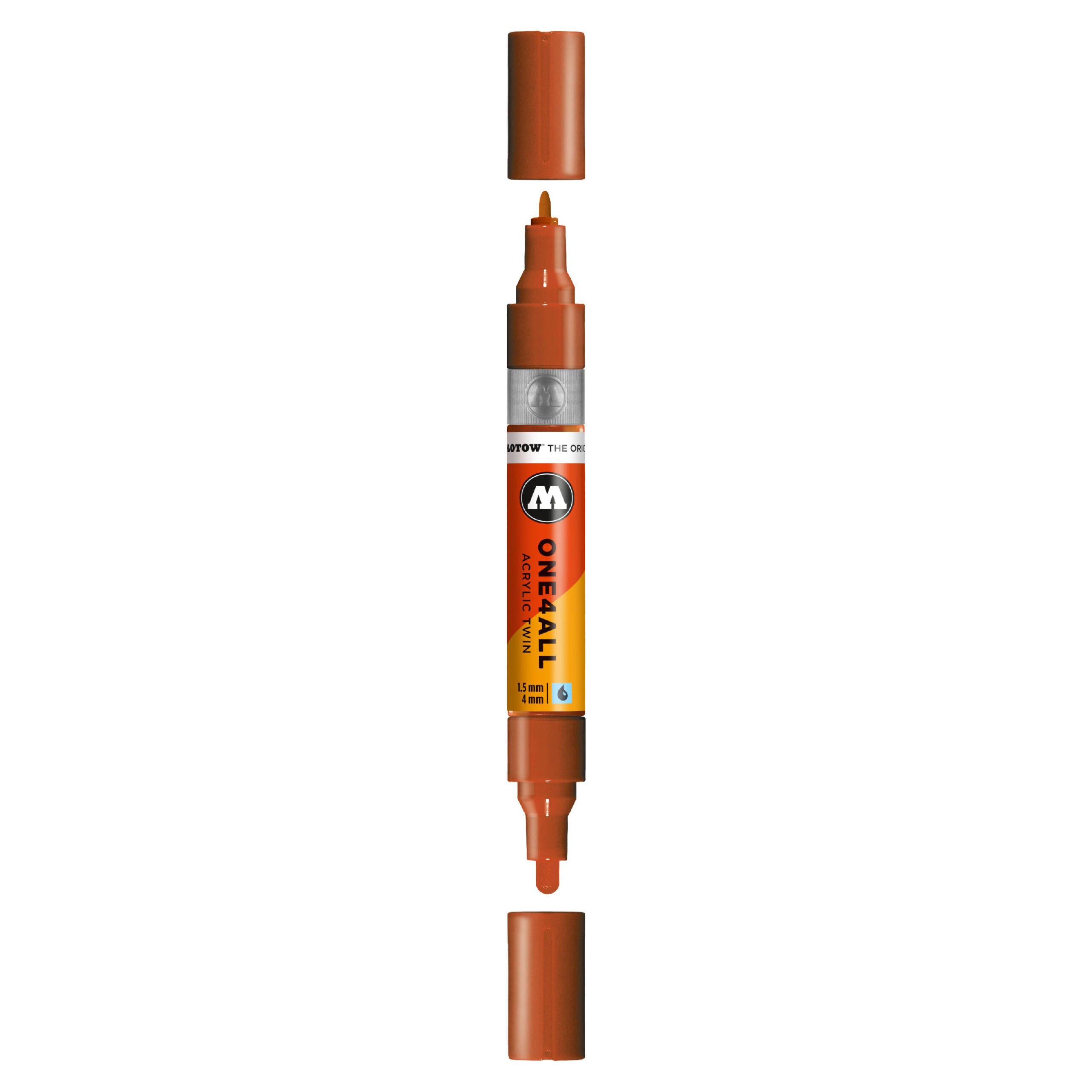 Molotow ONE4ALL Acrylic TWIN Marker (1.5-4mm) - Lobster image