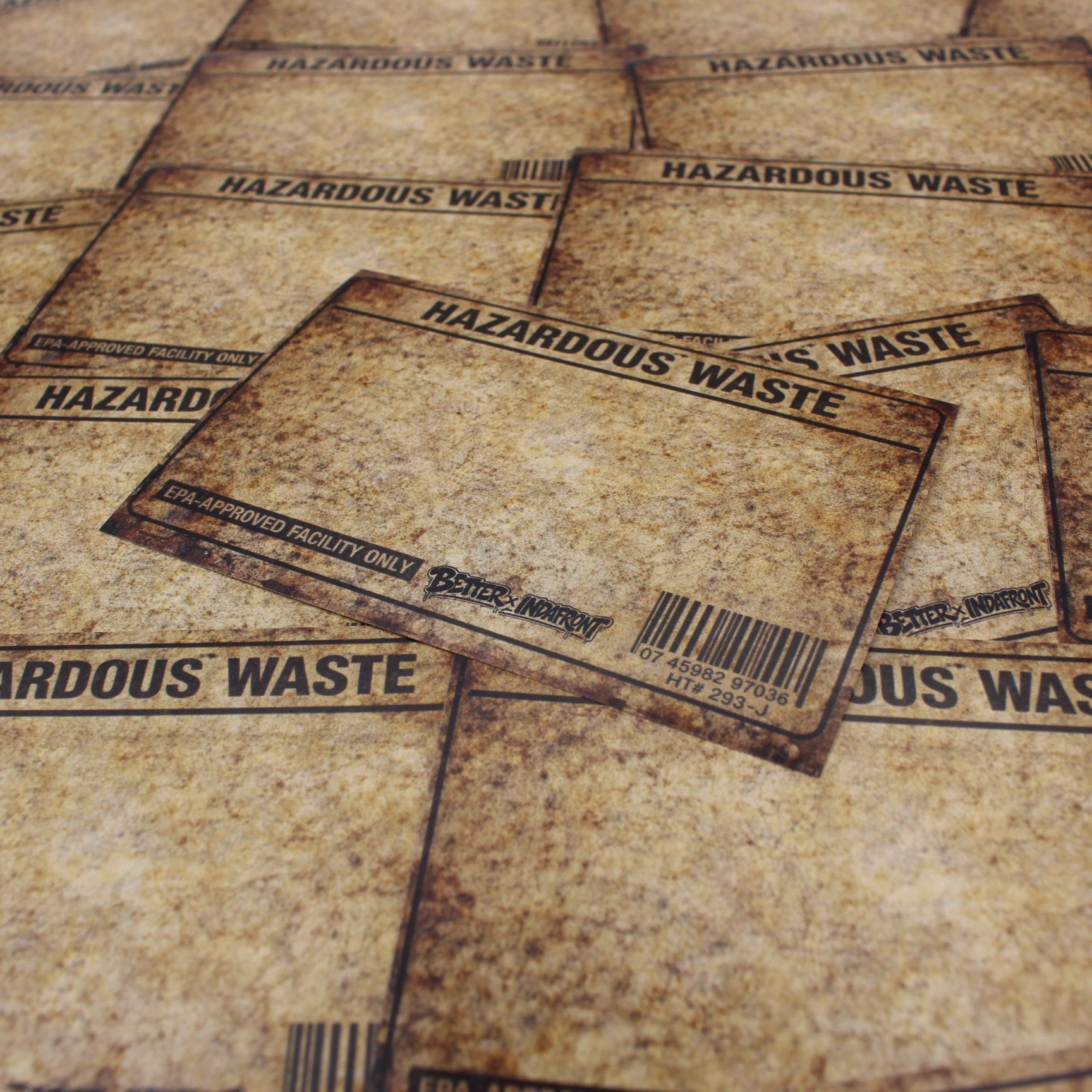 Hazardous Waste Graffiti Stickers (50 pcs.) image 2