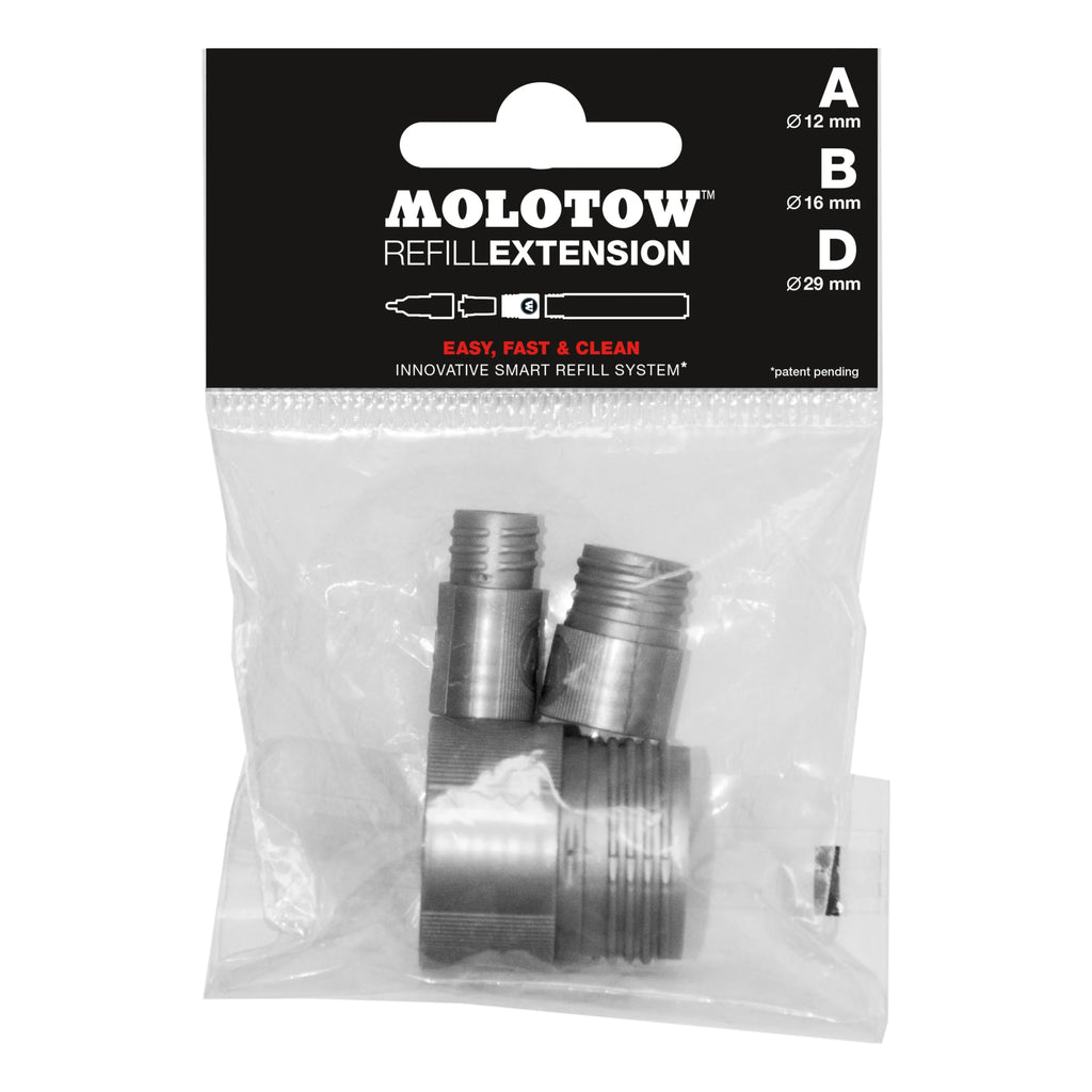 Molotow Refill Extension Tryout Pack (A, B, D) image 0