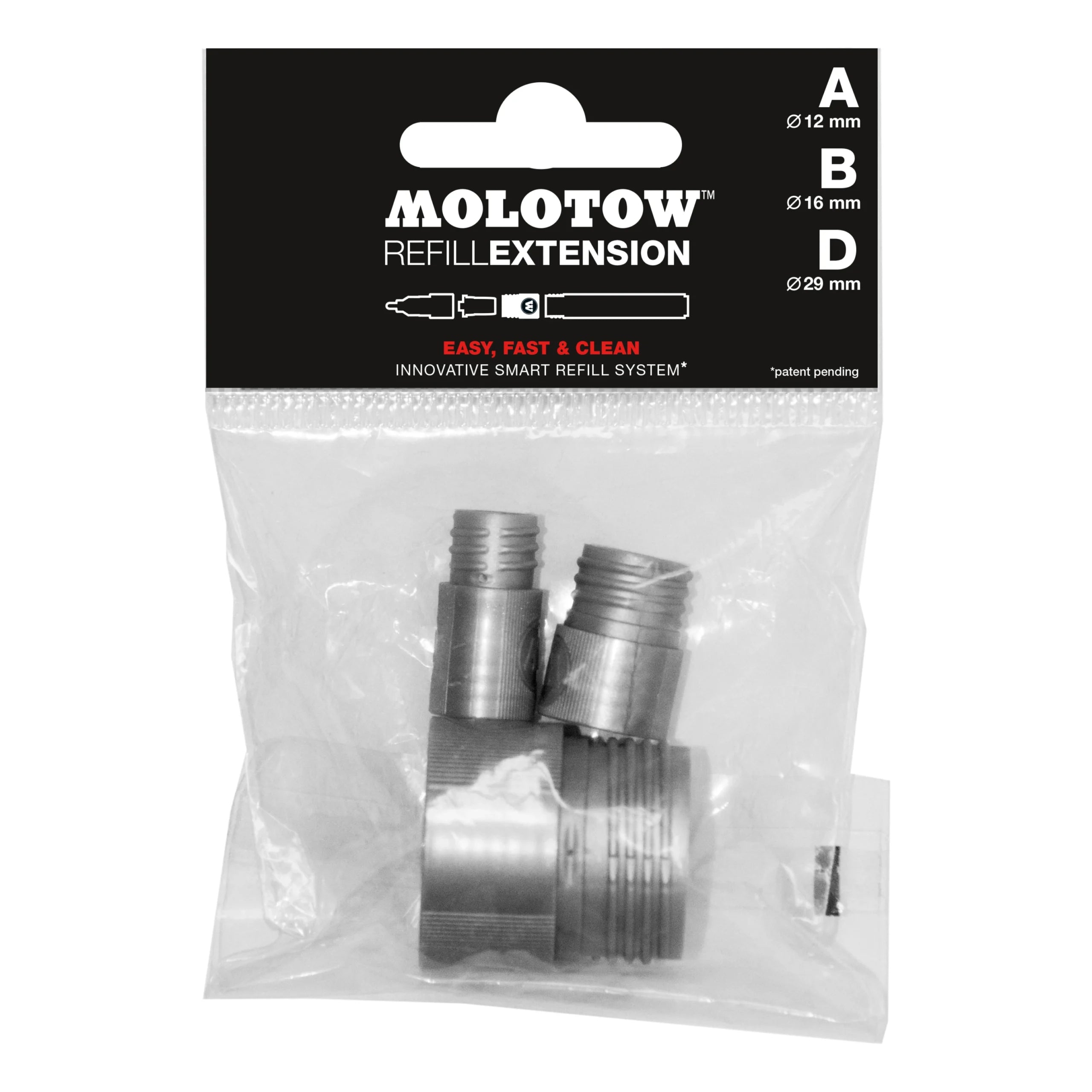 Molotow Refill Extension Tryout Pack (A, B, D) image 0