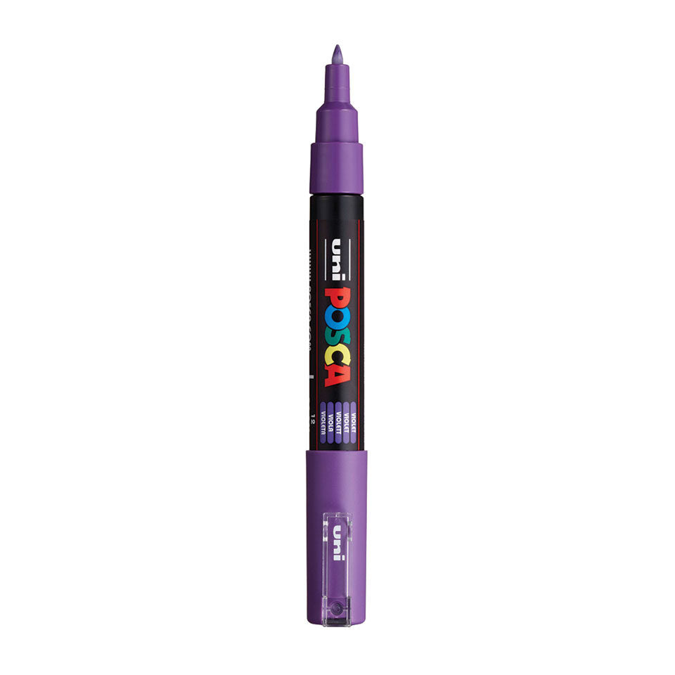 Posca PC-1MC Acrylic Marker (Extra Fine) - Violet image