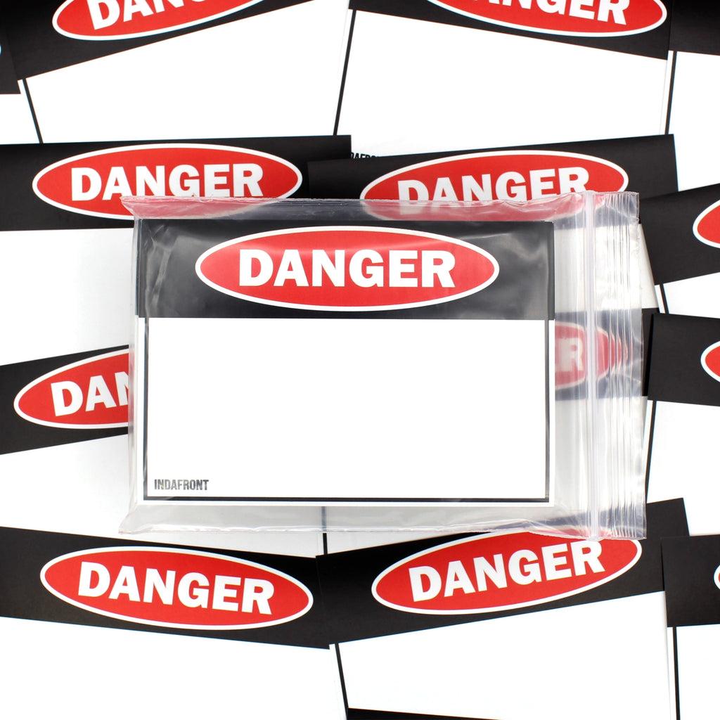 Danger Stickers (50 pcs.) image 2