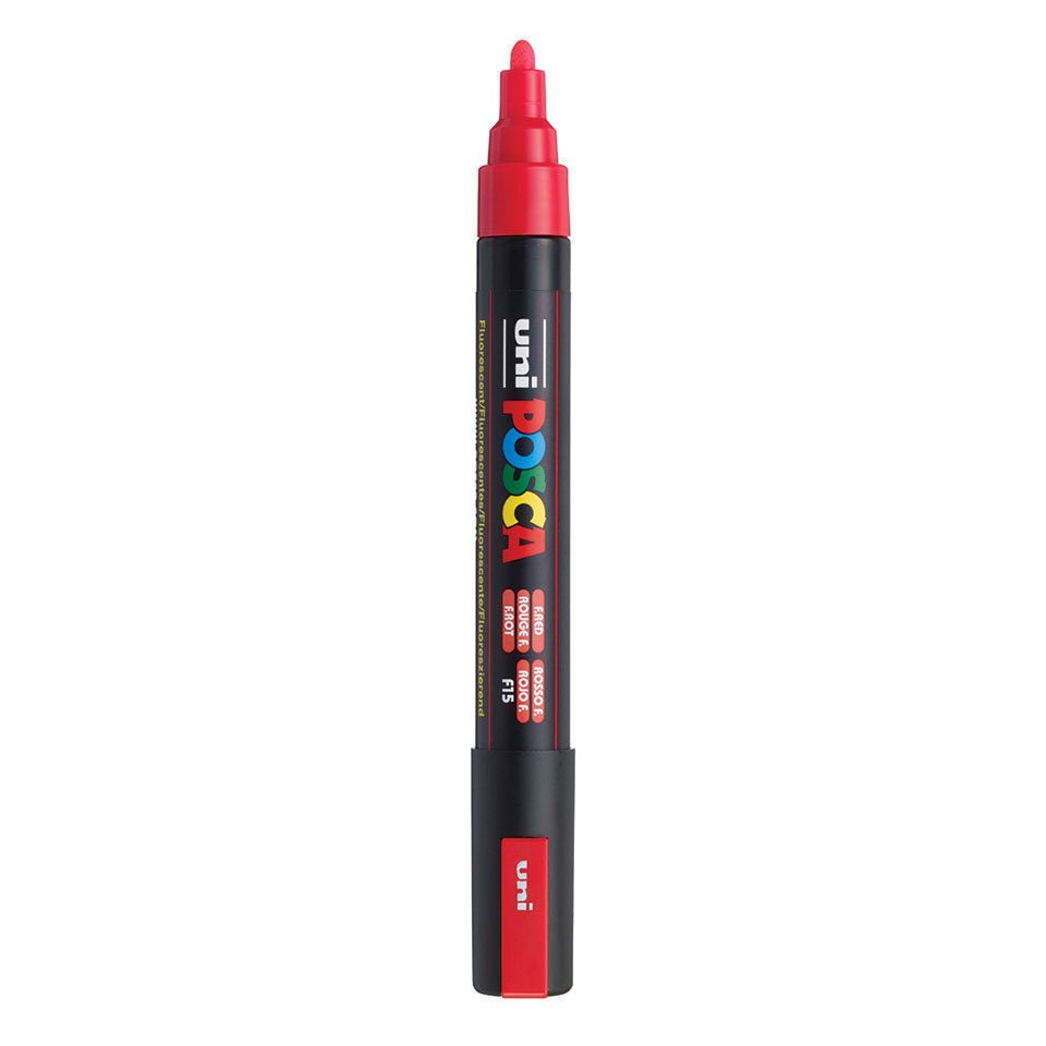 Posca PC-5M Acrylic Marker (Medium) - Fluo Red image