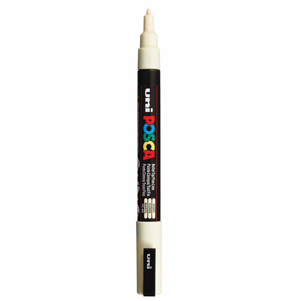 Posca PC-3M Acrylic Marker (Fine) - Ivory image